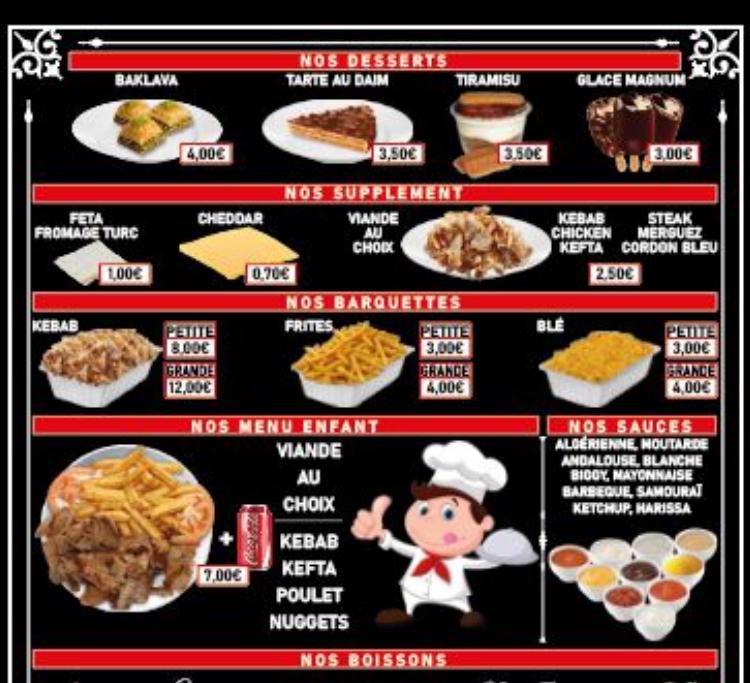 Restaurant Antalya 2 - Menu Image 3